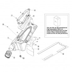Beta EVO200 14 Luftfilterkasten