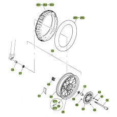 Beta Alp 4.0 07 Vorderrad