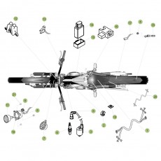 Beta EVO250 4T 10 Kabelstrang