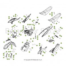 Beta RR50 Racing 16 Verkleidung/Sitzbank/Tank