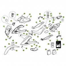 Beta Alp 4.0 07 Verkleidung/Sitzbank/Tank 2