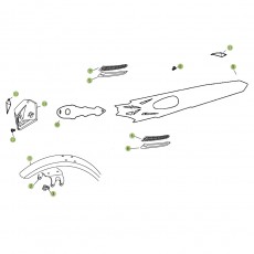 Beta REV3 250 08 Verkleidung/Sitzbank/Tank