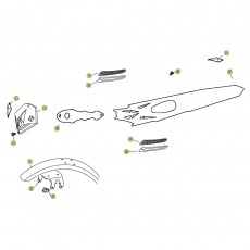 Beta REV3 270 08 Verkleidung/Sitzbank/Tank