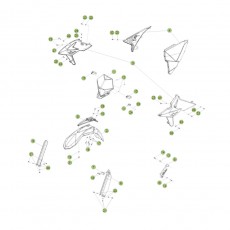 Beta RR300 15 Verkleidung-Sitzbank-Tank 1