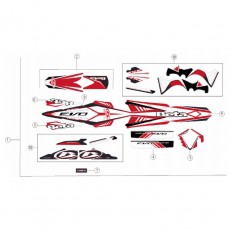 Beta EVO125 12 Verkleidung - Sitzbank - Tank 2