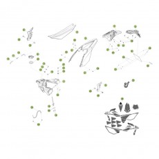 Beta RR300 15 Verkleidung-Sitzbank-Tank 2