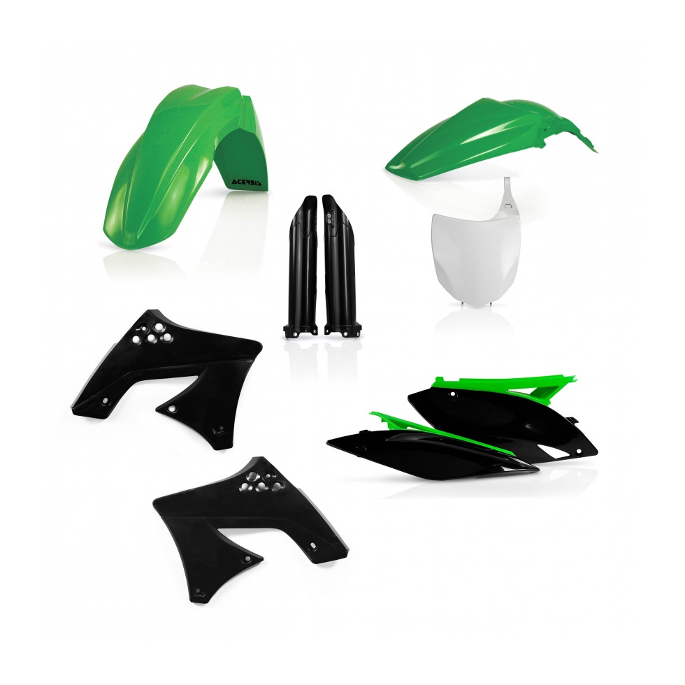 Acerbis Kawasaki Full Kit - Komplett Plastik Kit