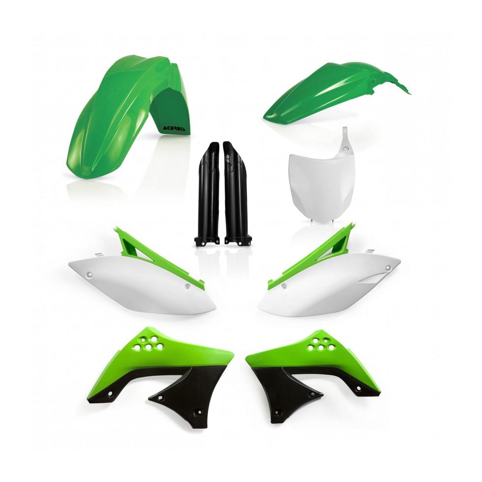 Acerbis Kawasaki Full Kit - Komplett Plastik Kit
