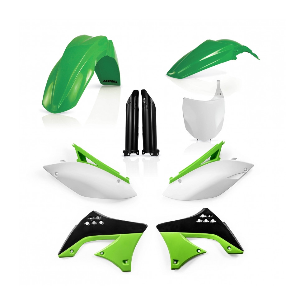 Acerbis Kawasaki Full Kit - Komplett Plastik Kit