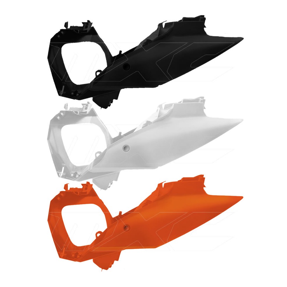 Acerbis Luftfilterkasten inkl. Seitendeckel KTM
