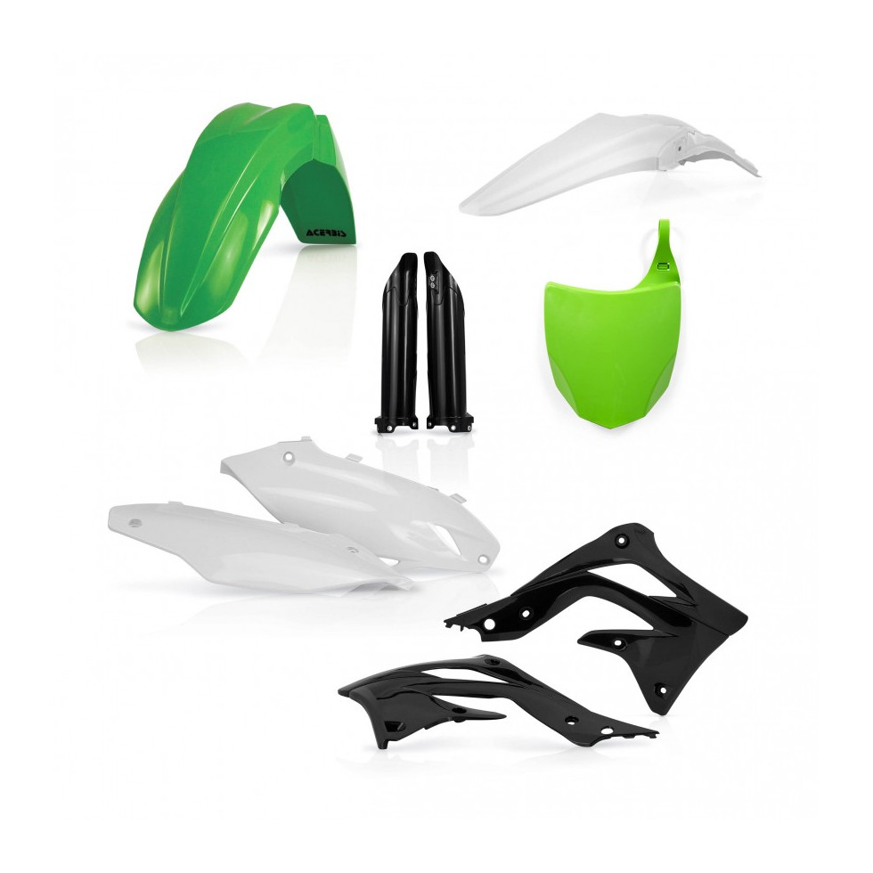 Acerbis Kawasaki Full Kit - Komplett Plastik Kit