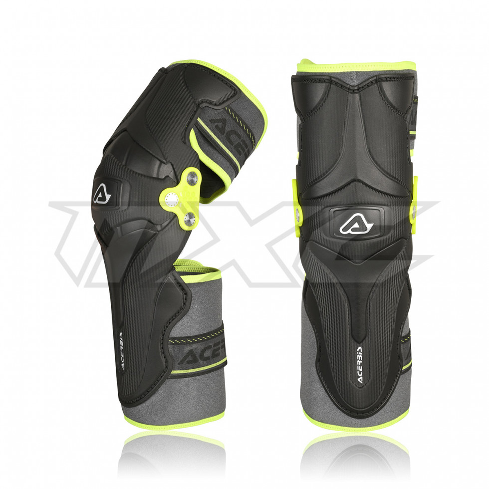 Acerbis X-Strong Knieschützer black yellow