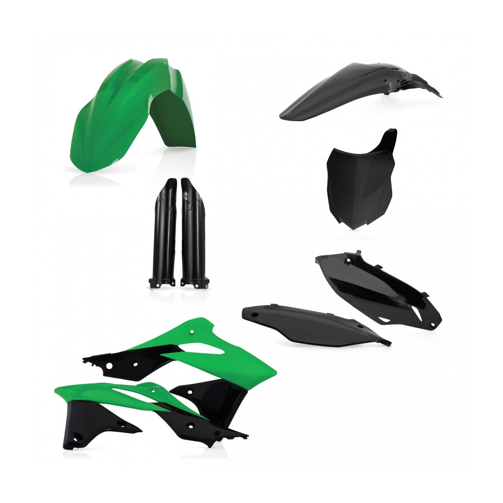 Acerbis Kawasaki Full Kit - Komplett Plastik Kit