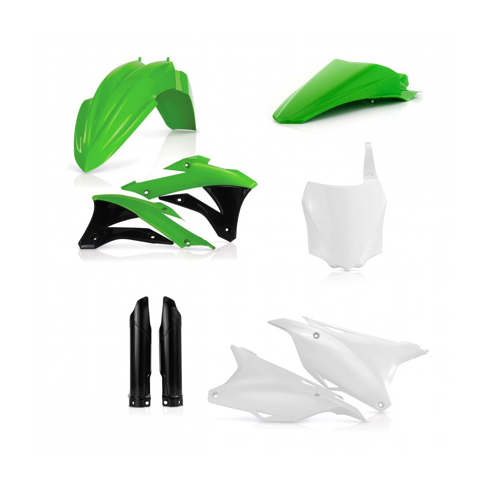Acerbis Kawasaki Full Kit - Komplett Plastik Kit