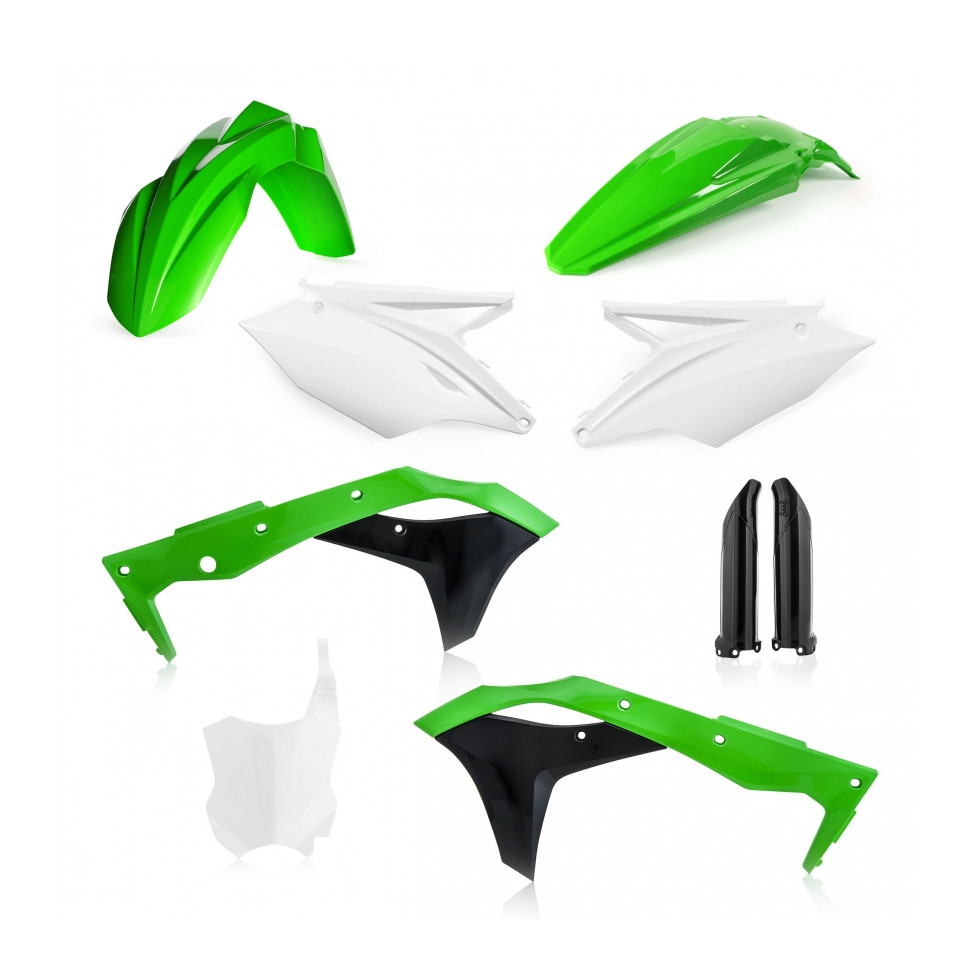 Acerbis Kawasaki Full Kit - Komplett Plastik Kit
