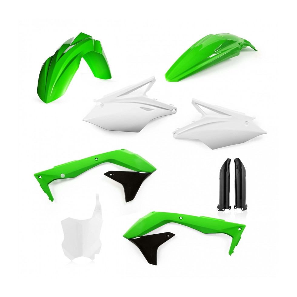 Acerbis Kawasaki Full Kit - Komplett Plastik Kit