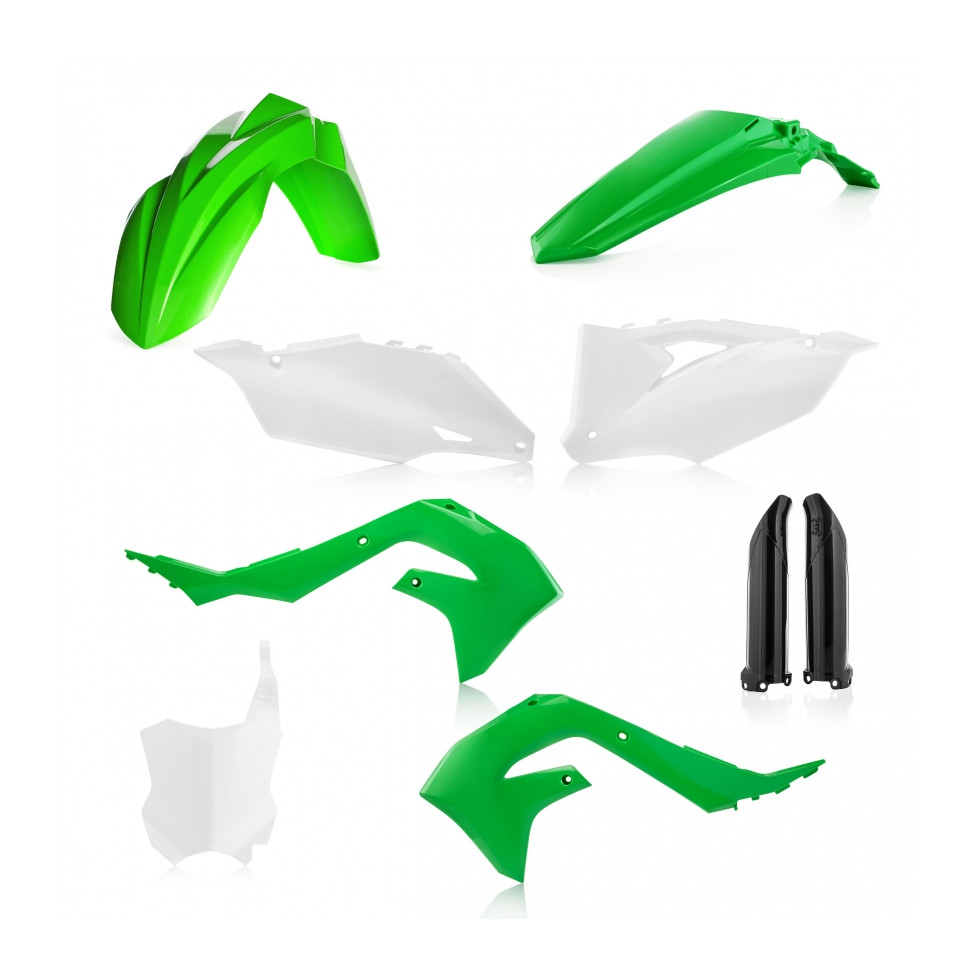 Acerbis Kawasaki Full Kit - Komplett Plastik Kit