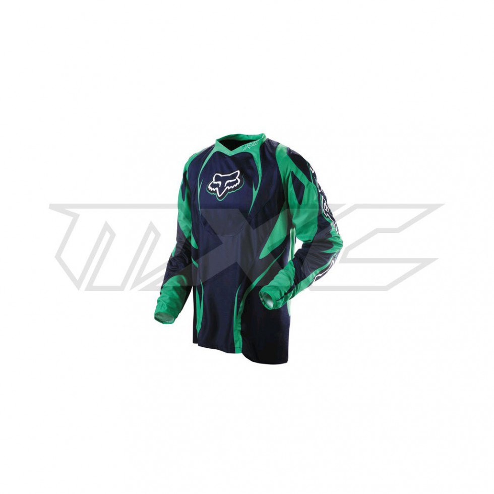 FOX Flexair Jersey navy pinstripe XL