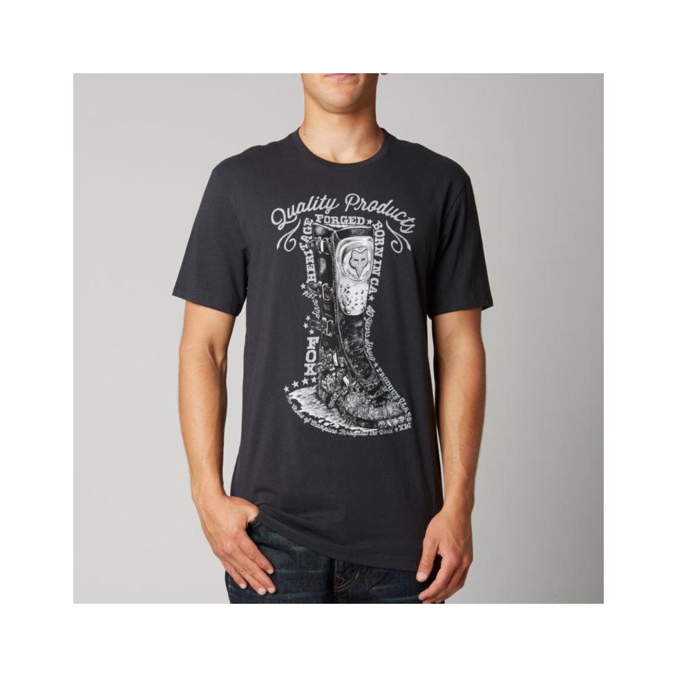 Fox Eureka Ss Premium Tee black vintage S