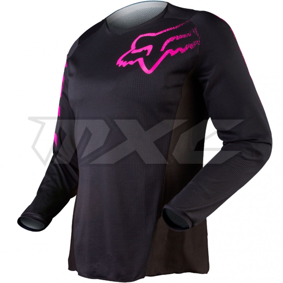 FOX Women Blackout Jersey black pink XXL