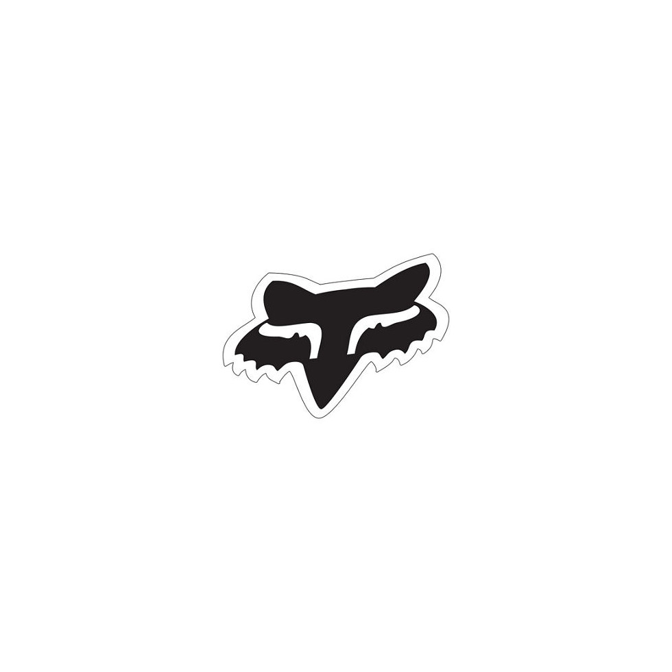 FOX Head Sticker 7 Inch
