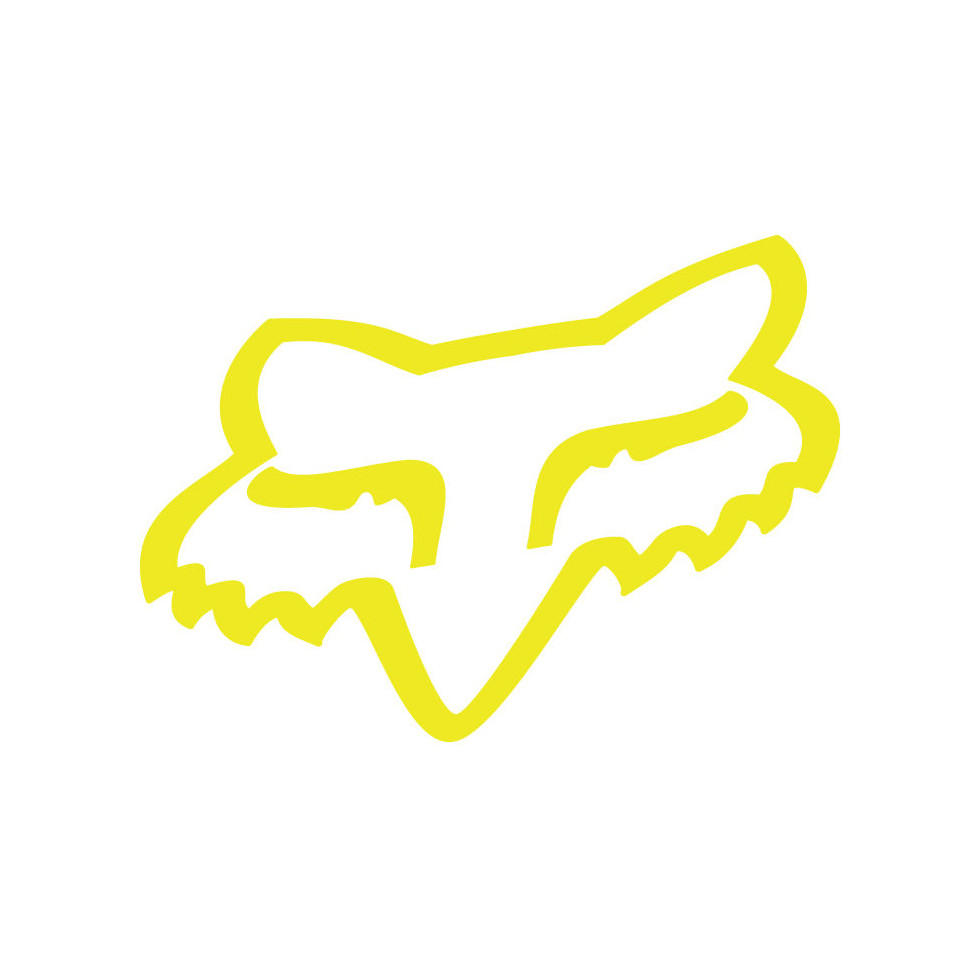 Fox FOX Head TDC Sticker 4inch