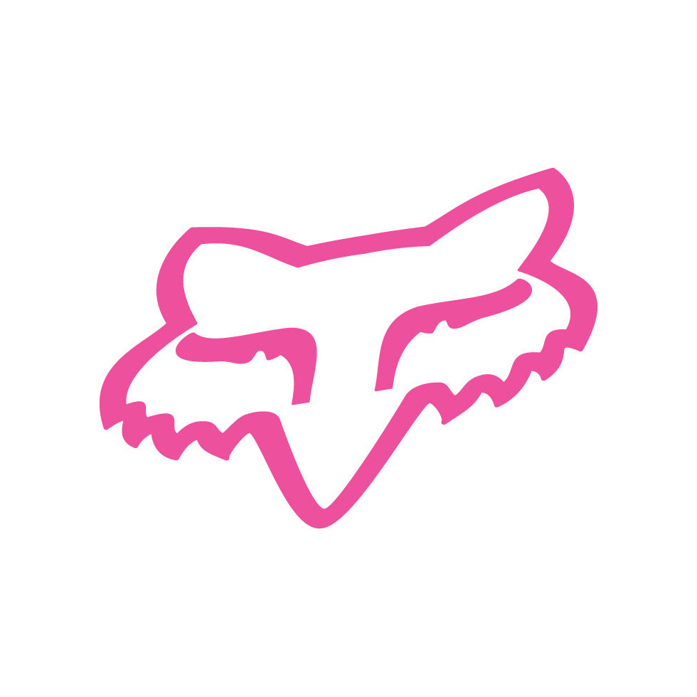 Fox FOX Head TDC Sticker 4inch