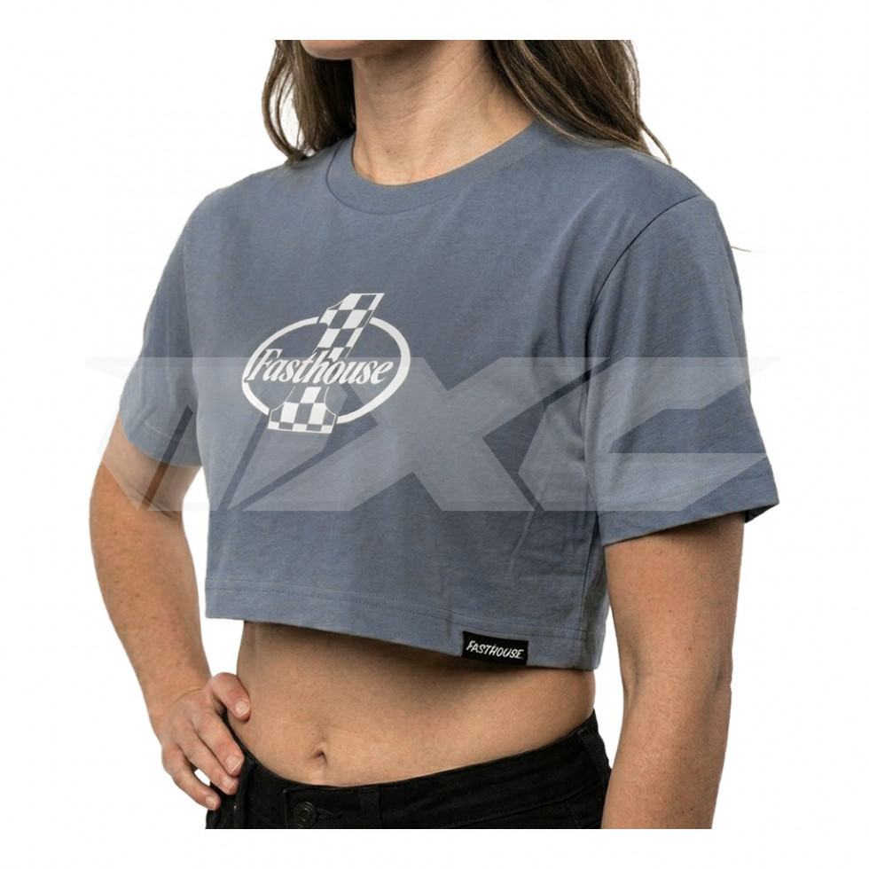 Fasthouse Women Heroes SS Crop T-Shirt