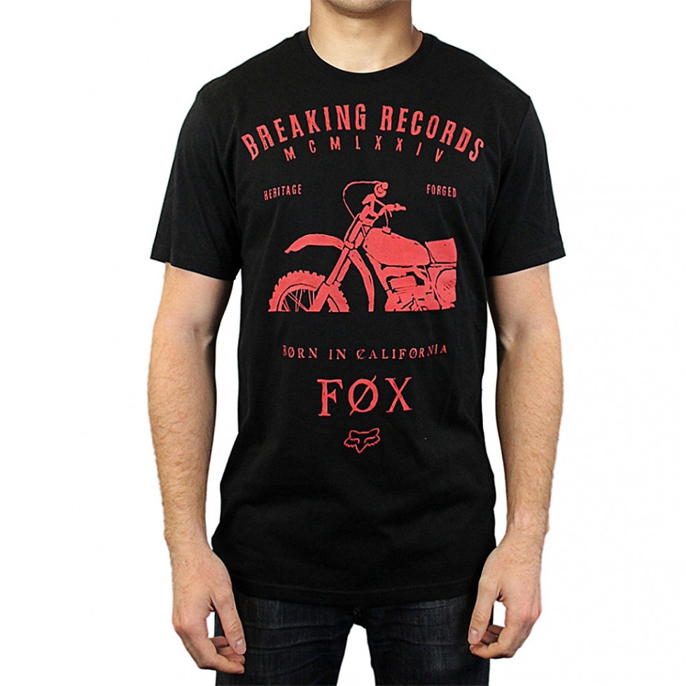 FOX Boxed Out Ss Tee black S