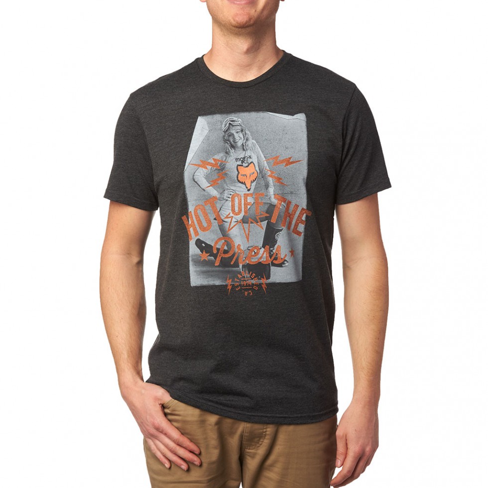FOX Mcrider Ss Tee gray S