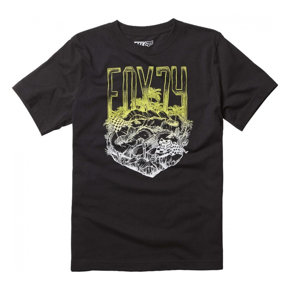 FOX Angled Ss Tee gray S