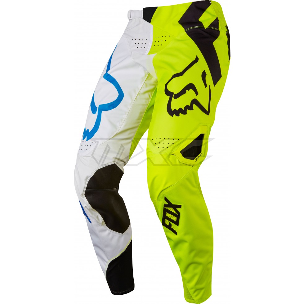 Fox Youth 360 Creo Pant white yellow 24