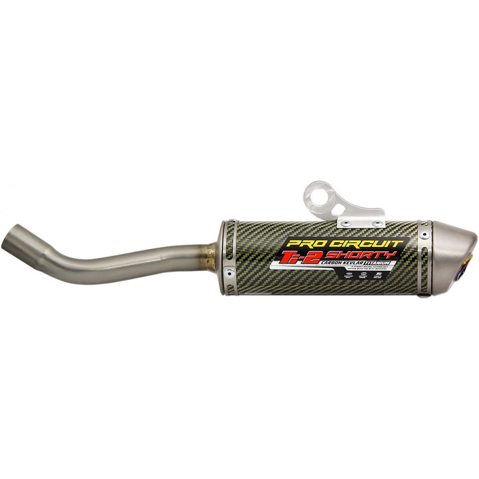 Pro Circuit Ti-2 Shorty R304 carbon kevlar/Titanium Two-Stroke Silencer