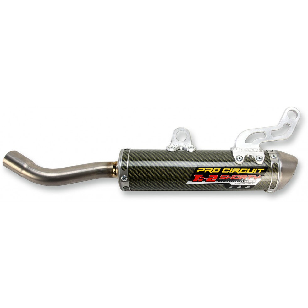 Pro Circuit Ti-2 Shorty R304 carbon kevlar/Titanium Two-Stroke Silencer