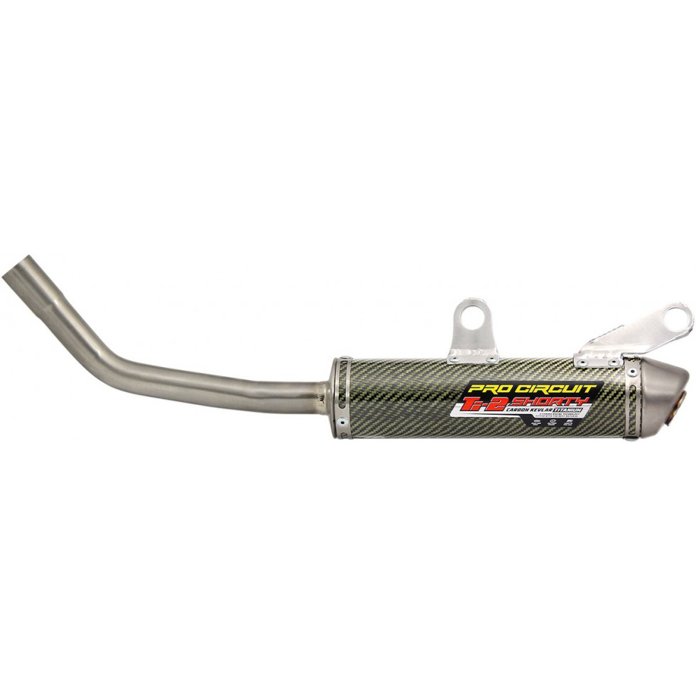 Pro Circuit Ti-2 Shorty R304 carbon kevlar/Titanium Two-Stroke Silencer