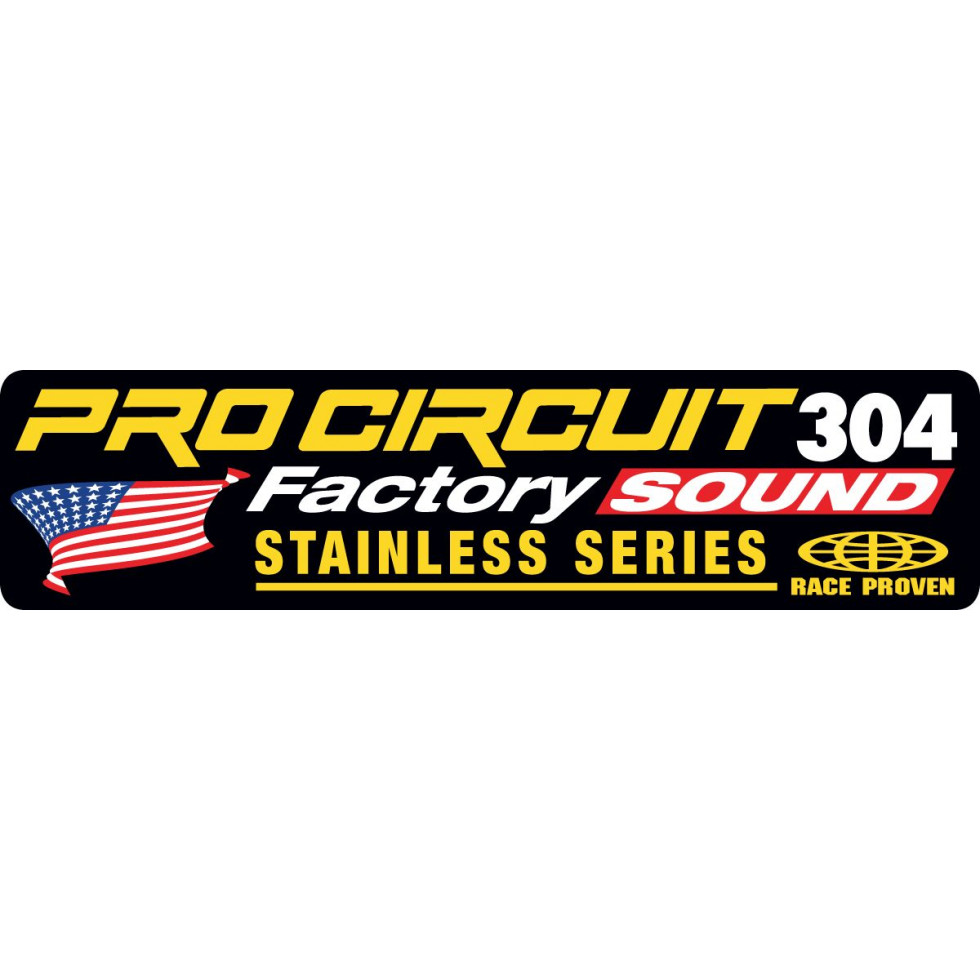 Pro Circuit Exhaust Decals