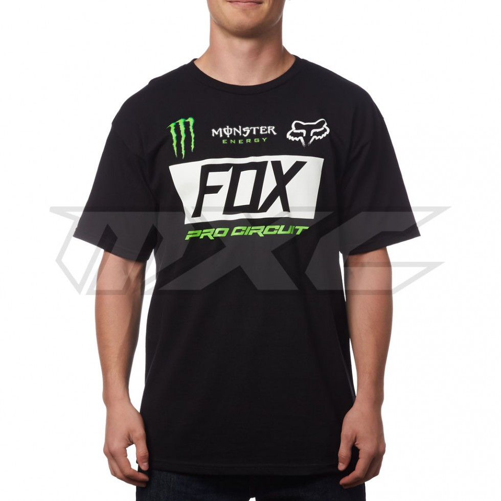 FOX Monster Paddock ss Tee black S