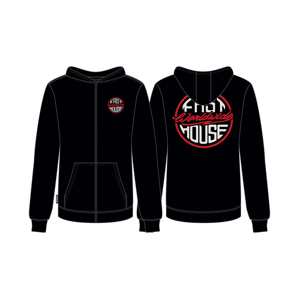 Fasthouse Youth Squall Hooded Zip-Up