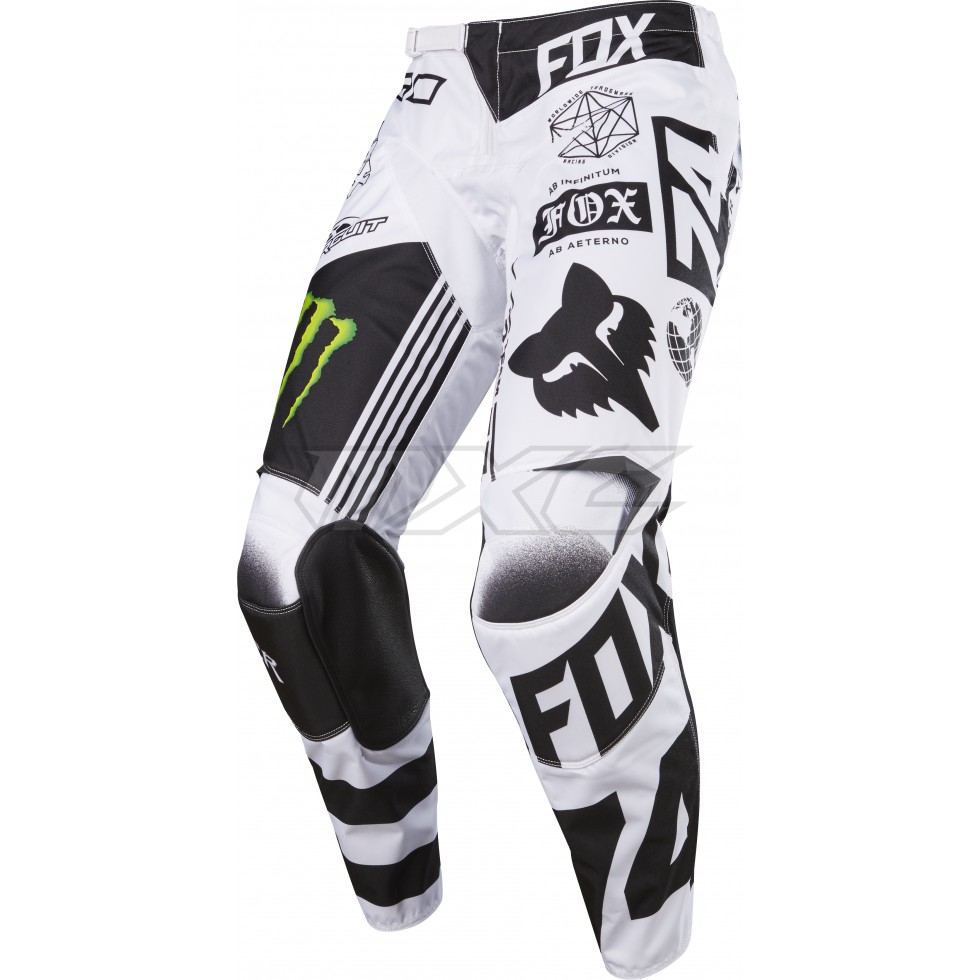 Fox 180 Monster/ Pro Circuit SE Pant white black green 28