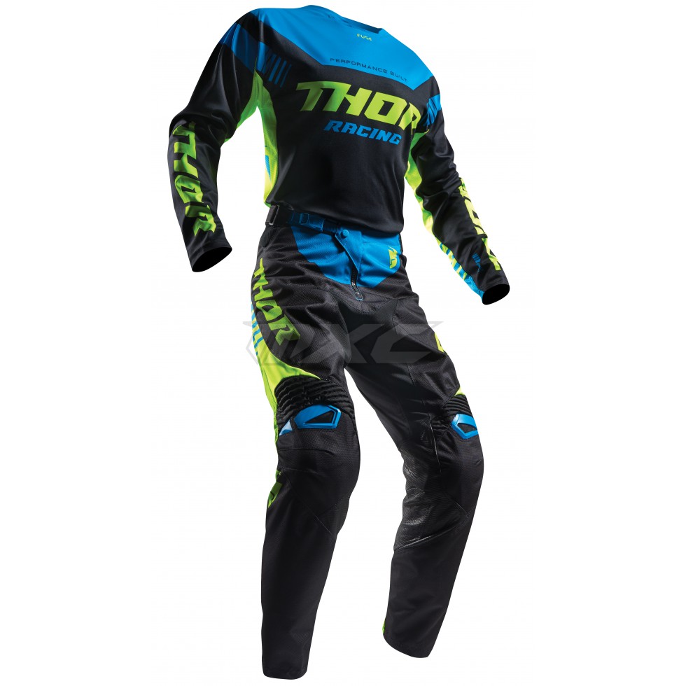 Thor Pant S7S Fuse Propel black lime 32
