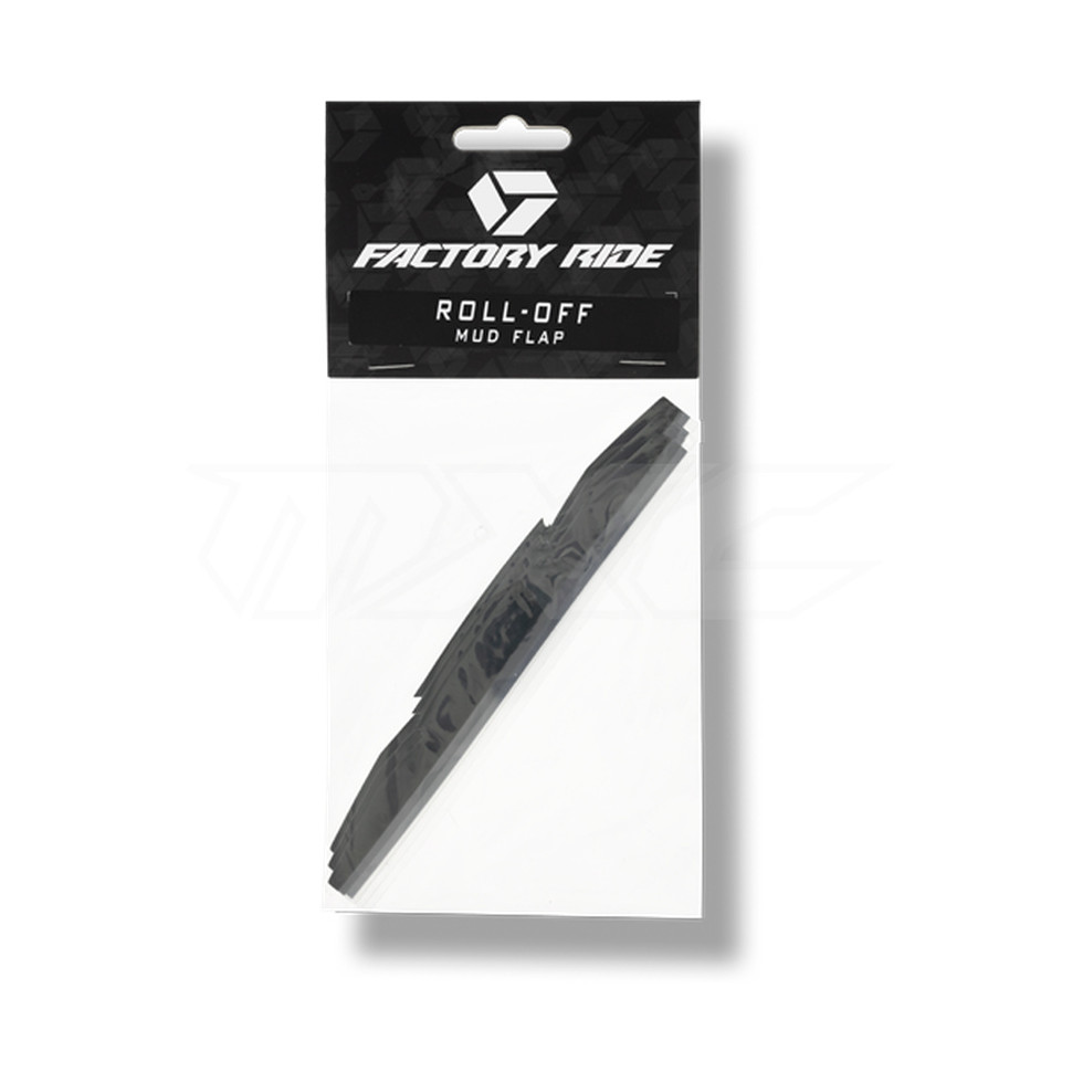 FXR Factory Ride Roll-Off Mud Flap clear 3 Pack