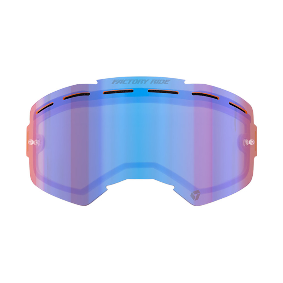 FXR Factory Ride Dual 6-Vented Lens W/ Post