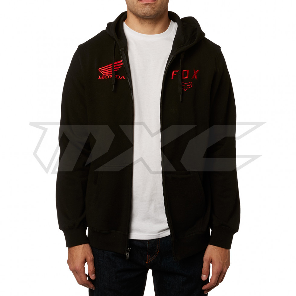FOX Honda Zip Fleece black S