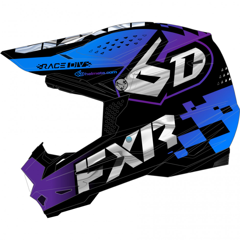 FXR 6D ATR-2 Race Div '23 Helmet