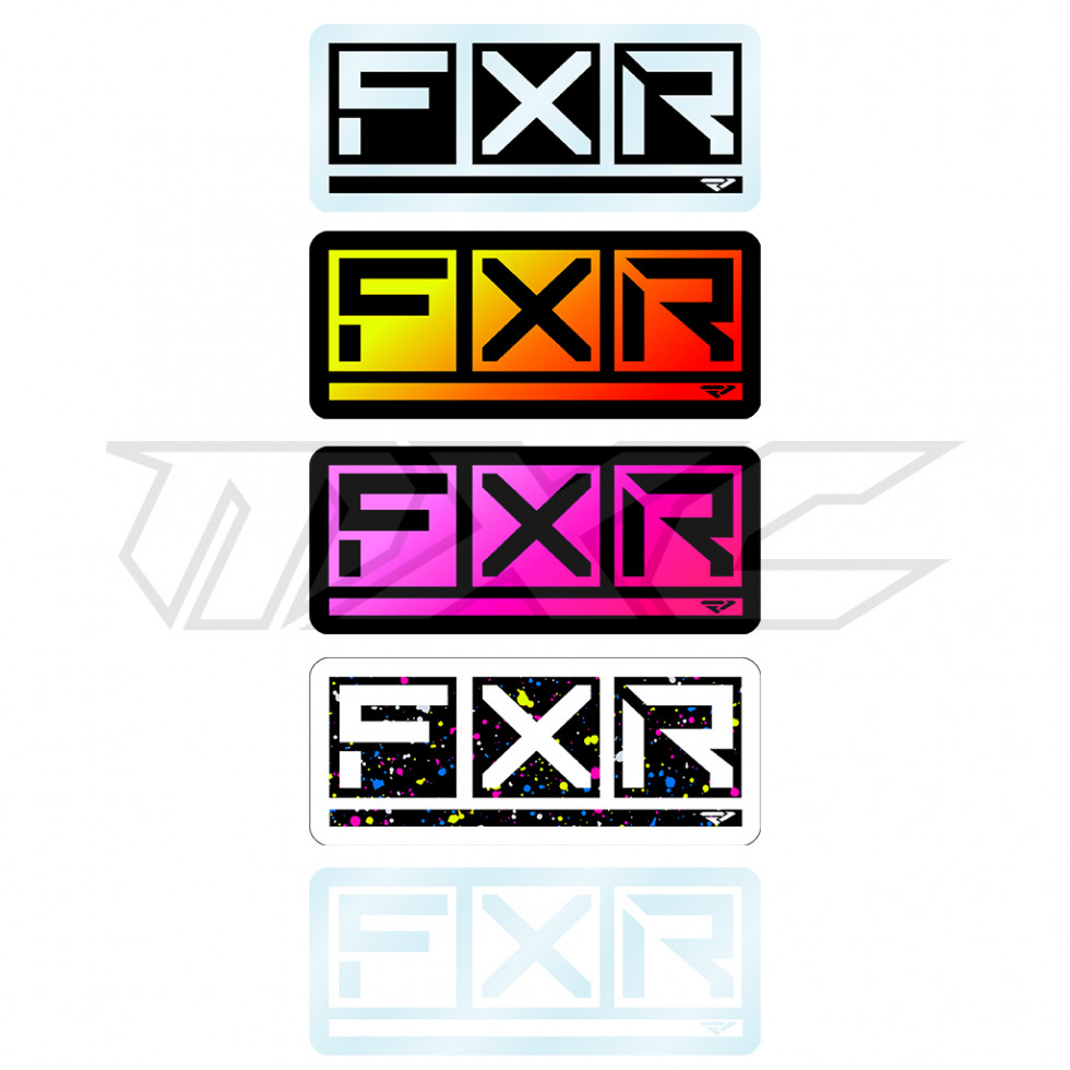 FXR Box Sticker - 3"