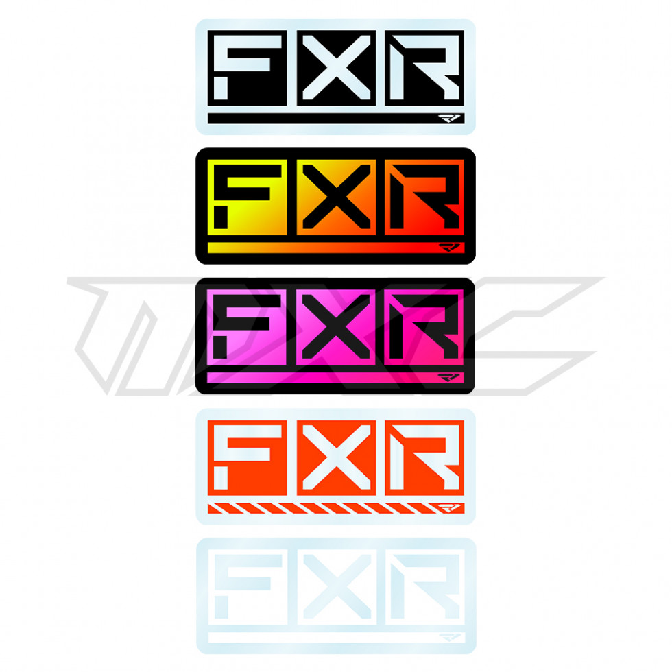 FXR Box Sticker - 6"