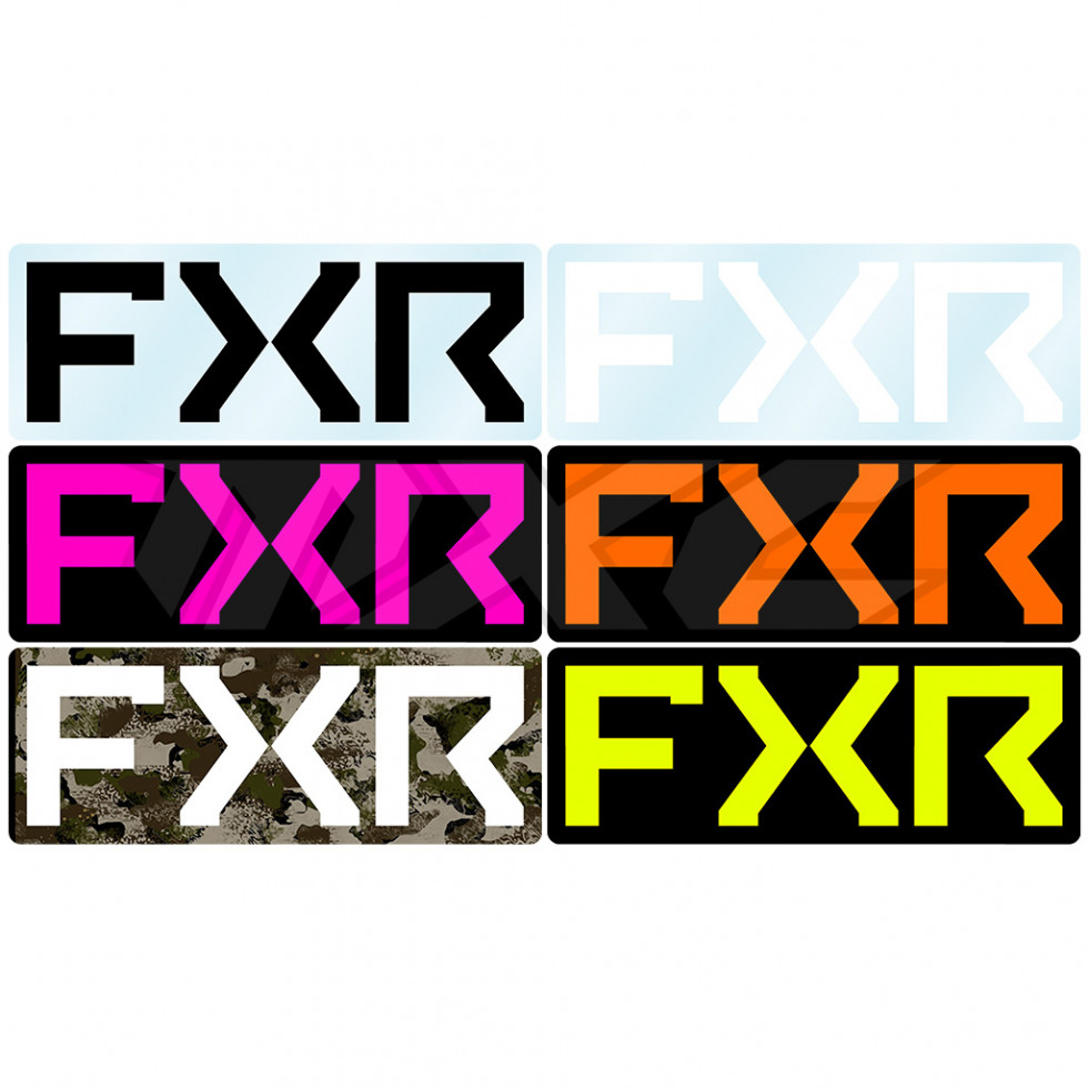 FXR Split Sticker 6"