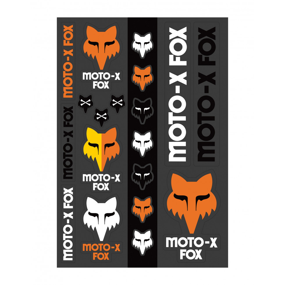 FOX Heritage Track Pack black white orange