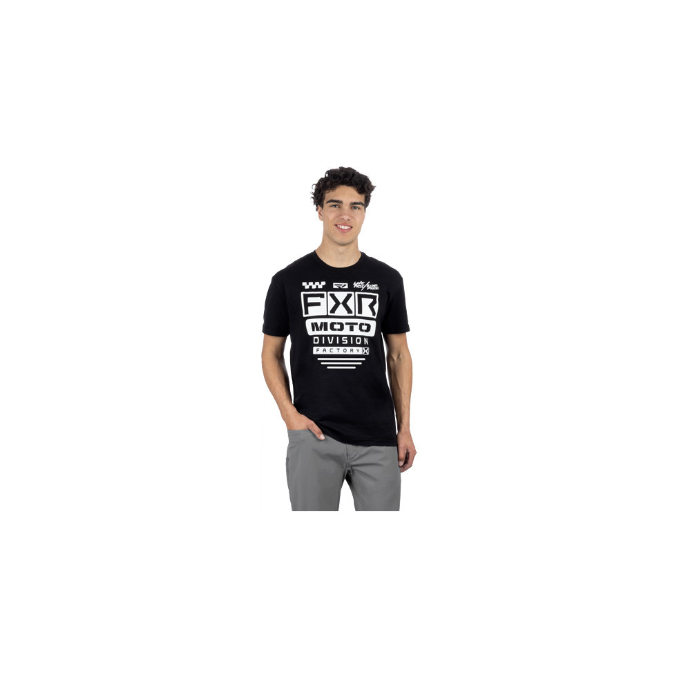 FXR Gladiator Premium T-Shirt black white M