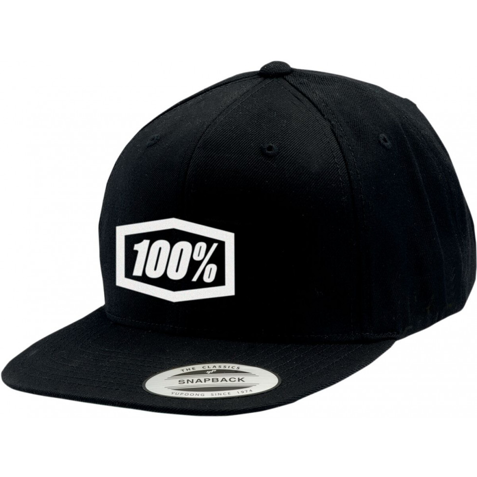 100% Icon Snapback Cap